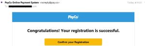 cara daftar payco free 5$